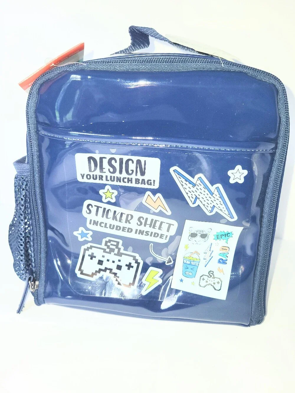 NWT DIY Sticker Lunch Box Fit + Fresh Hayden Insulated School Lunch Bag 4 Piece